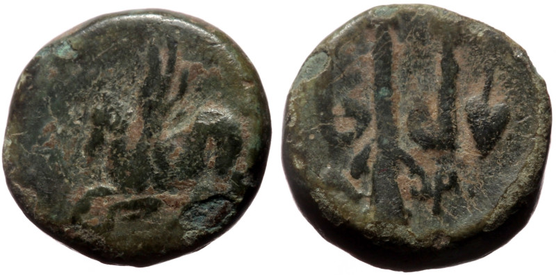 Corinthia, Corinth (ca 335-306 BC) AE (Bronze, 11mm, 1.83g) 
Obv: Pegasos flying...