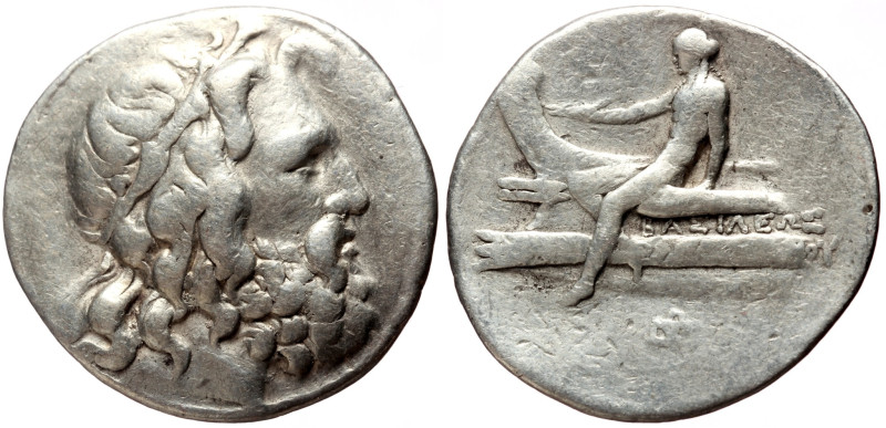 Kings of Macedon, Antigonos III Doson AR Tetradrachm. Amphipolis, circa 227-225 ...