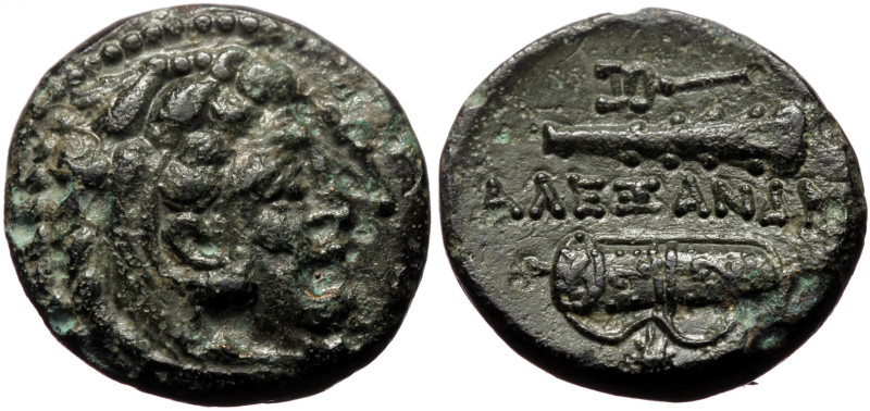 Kings of Macedon, Alexander III 'the Great' (336-323 BC) AE (Bronze, 18mm, 6.28g...