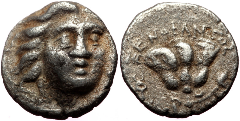 Islands off Caria, Rhodos. Rhodes (ca 205-188 BC) AR Hemidrahm or Diobol (Silver...