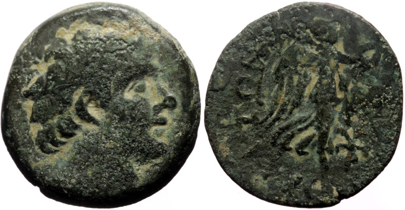 Cilicia, Soloi-Pompeiopolis AE (Bronze, 7.06g, 21mm) Time of Pompey the Great, P...