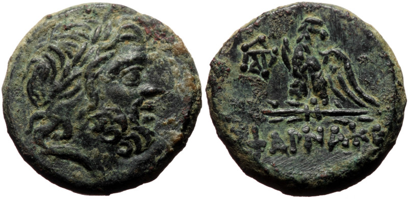 Pontos, Pharnakeia (ca 95-90 BC) AE (Bronze, 20mm, 9.11g) 
Obv: Laureate head of...