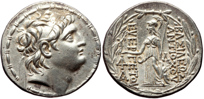 Kings of Cappadocia, Ariarathes VII Philometor AR Tetradrachm (Silver, 16.61g, 2...