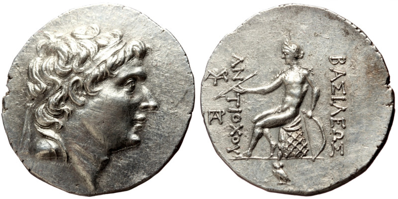 Seleukid Kings of Syria, Antiochos Hierax (ca 242-227 BC) AR Tetradrachm (Silver...