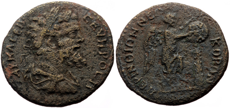 Thrace, Perinthus, Septimius Severus, 193 - 211 
Obv: ΑΥ Κ Λ ΣΕΠ - ΣΕΥΗΡΟΣ, drap...