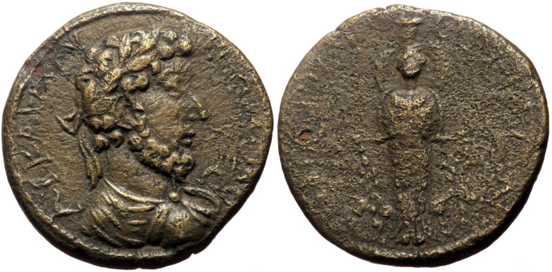 Phrygia Tiberiopolis AE (Vronze, 9.55g, 20mm) Commodus (178-192) Issue: c. 184–1...