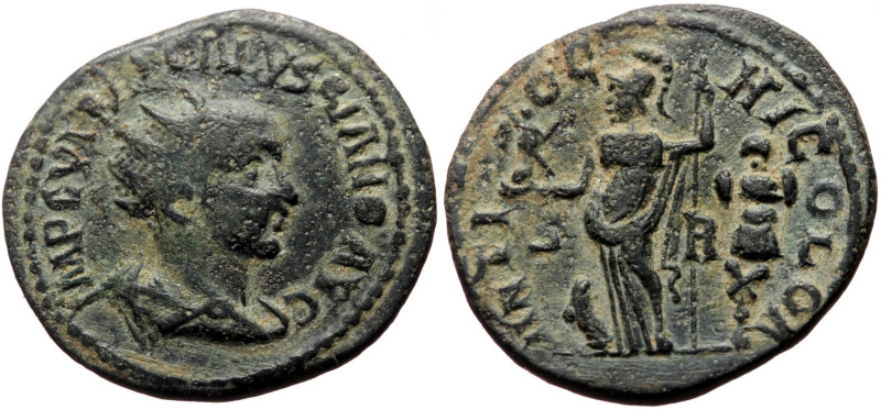 Pisidia, Antioch AE (Bronze, 7.87g, 25mm) Volusian (251-253) 
Obv: IMP C VIR AP ...