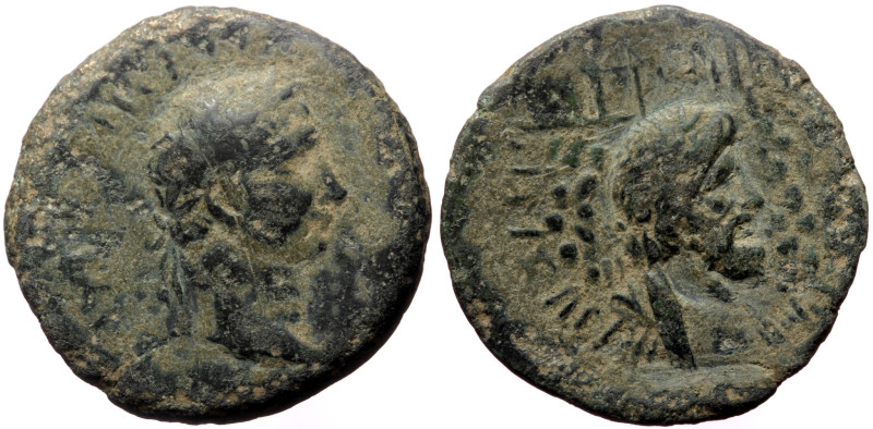 Cilicia, Anazarbus AE Assarion (Bronze, 6.00g, 23mm) Trajan (98-117) Dated CY 12...