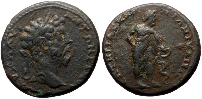 *Interesting*
Unidentified Roman Provincial AE (Bronze, 15.44g, 28mm) Marcus Au...