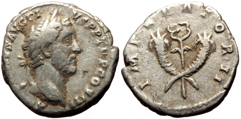 Antoninus Pius (138-161) AR Denarius (Silver, 3.07g, 18mm) Rome, 143-144 (?), 
O...