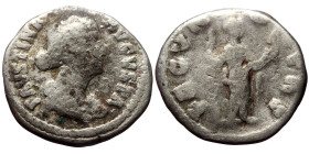 Faustina II (Augusta, 147-175) AR Denarius (Silvr, 3.04g, 18mm) Rome. 
Obv: FAVSTINA AVGVSTA. Draped bust right. 
Rev: FECVNDITAS. Fecunditas standing...