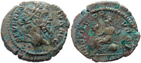 Septimius Severus (193-211) AR Denarius (Silver, 3.21g, 20mm) Rome.
Obv: SEVERVS PIVS AVG. Head of Septimius Severus, laureate, right.
Rev: RESTITVTOR...