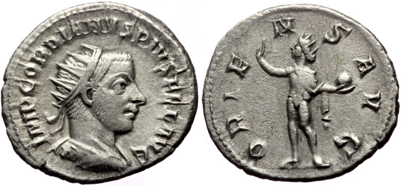 Gordianus III (238-244) AR Antoninianus (Silver, 23mm, 4.09g) Antiochia, 242-44
...