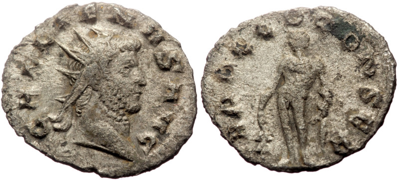 Gallienus (253-268) AR Antoninianus (Silver, 2.05g, 19mm) Mediolanum.
Obv: GALLI...