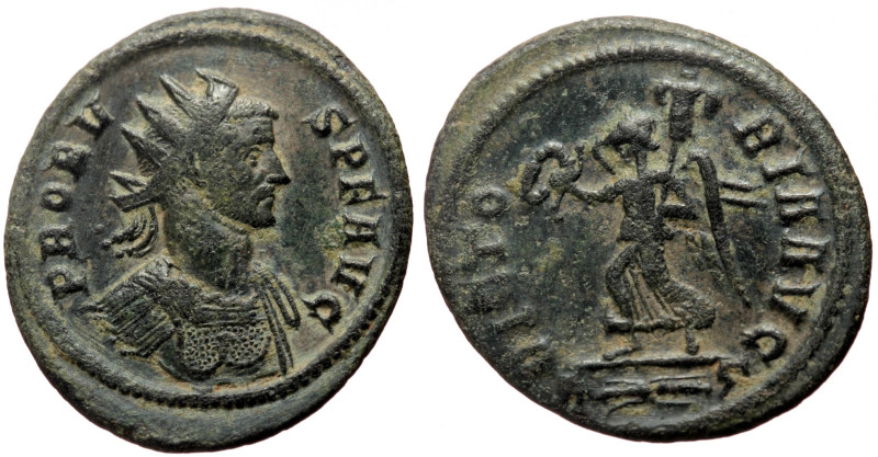 Probus (276-282) AE Antoninianus (Bronze, 23mm, 3.93g) Rome, AD 281. 
Obv: IMP C...