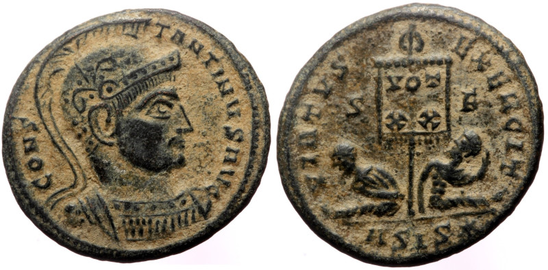 Constantinus I the Great (306-337) AE Follis (Bronze, 3.34g, 20mm) Siscia
Obv: C...