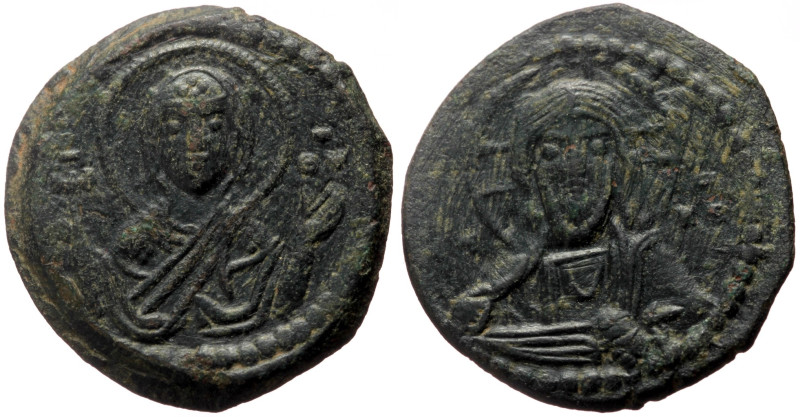 Anonymous Folles, time of Romanus IV (ca 1068-1071) AE Follis (Bronze, 25mm, 8.9...