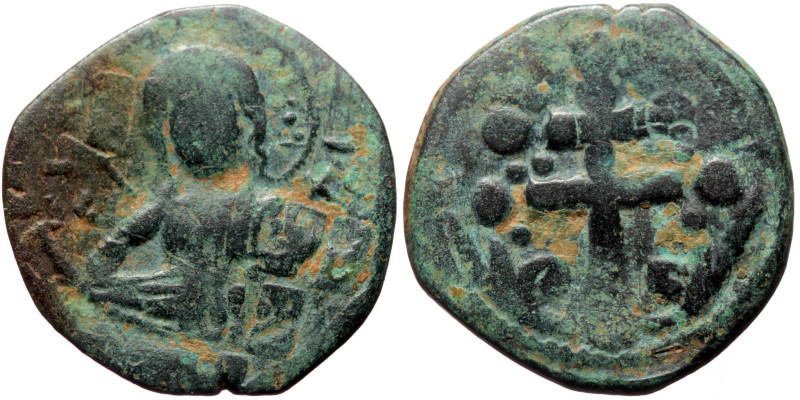 Anonymous Folles. temp. Michael VII (ca 1071-1078) AE Follis (Bronze, 25mm, 5.34...