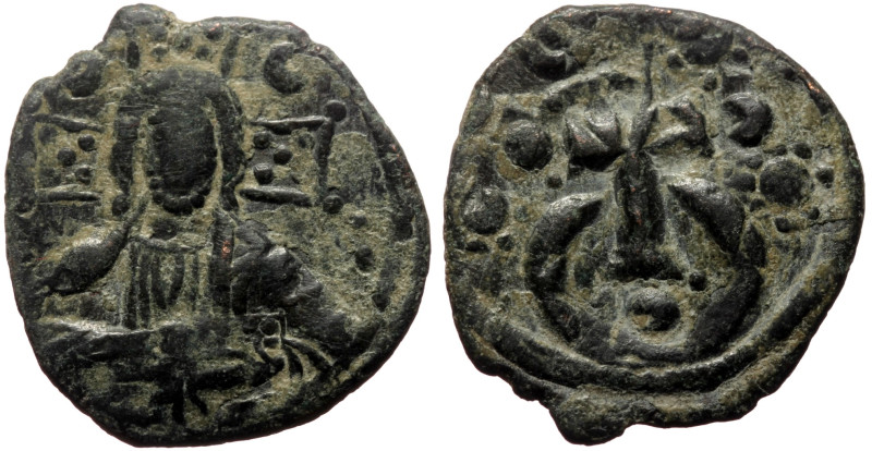 Anonymous Folles, time of Alexius I (ca 1081-1118) AE Follis (Bronze, 23 mm, 4.3...