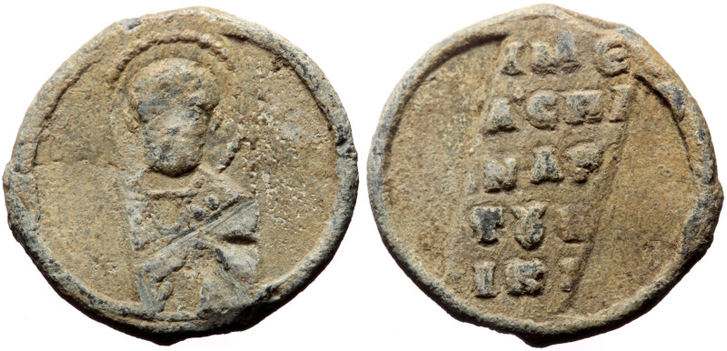 Unidentified Byzantine Pb Sear (Pb, 5.15g, 19mm)