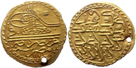 Ottoman Empire, unidentified ruller, AV Ashrafi (Gold, 20mm, 2.55g)