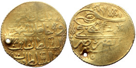 Ottoman Empire, unidentified ruller, AV Ashrafi (Gold, 22mm, 3.45g)