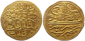 Ottoman Empire, unidentified ruller, AV Ashrafi (Gold, 19mm, 2.57g)