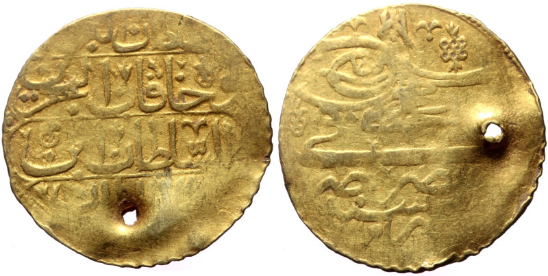 Ottoman Empire, unidentified ruller, AV Ashrafi (Gold, 22mm, 3.41g)