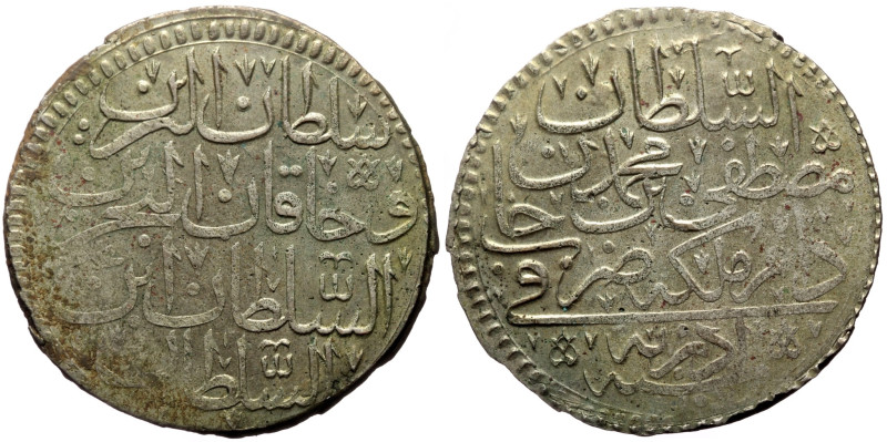 Ottoman Empire, unidentified ruller, AR Akce (Silver 39mm, 20.03g)