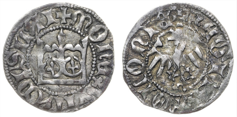 *Very Rare*
Poland, Władysław II Jagiełło (1386-1434). AR Półgrosz (Silver, 1.7...