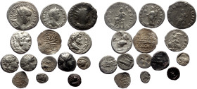14 Ancient AR coins (Silver, 53.60g)