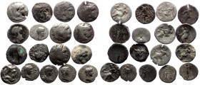 17 Ancient AR coins (Silver, 46.34g)