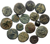 16 Ancient AE coins (Bronze, 99.01g)