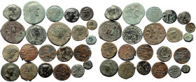 22 Ancient AE coins (Bronze, 102.45g)
