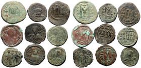 9 Ancient AE coins (Bronze, 110.34g)
