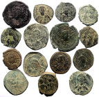 15 Ancient AE coins (Bronze, 116.42g)