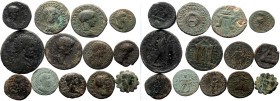 11 Ancient AE coins (Bronze, 122.50g)