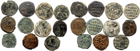 11 Ancient AE coins (Bronze, 97.97g)