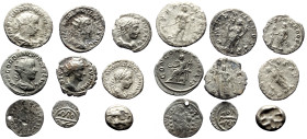 9 Ancient AR coins (Silver, 22.65g)