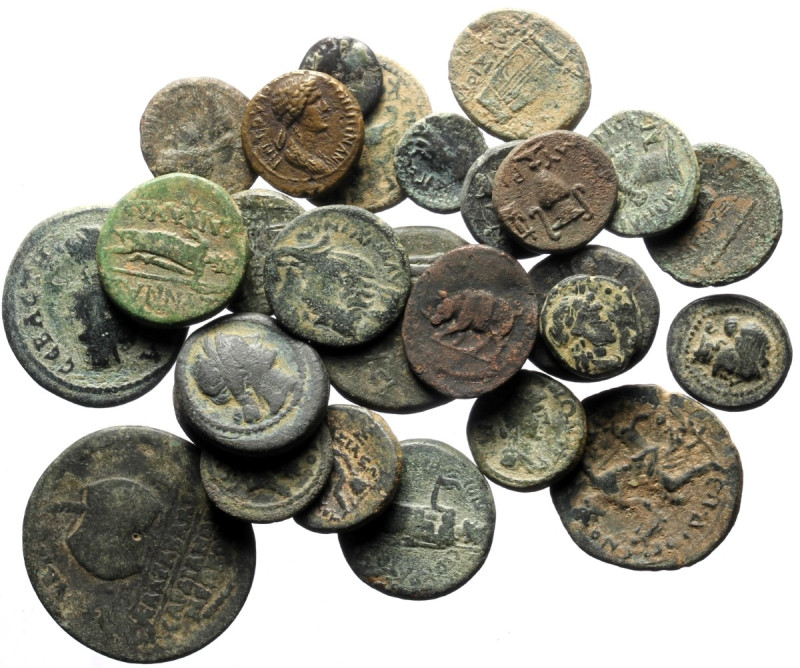 27 Ancient AE coins (Bronze, 132.05g)