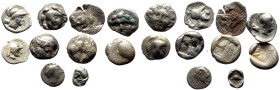 10 Ancient AR coins (Silver, 7.29g)