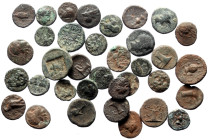35 Ancient AE coins (Bronze, 30.35g)