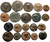 20 Ancient AE coins (Bronze, 109.72g)