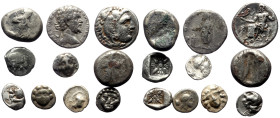 10 Ancient AR coins (Silver, 20.06g)