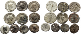 10 Ancient AR coins (Silver, 32.87g)