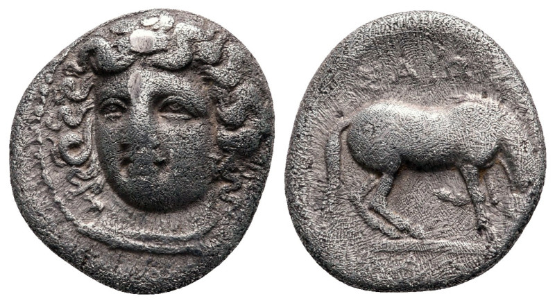 Thessaly. Larissa circa 356-337 BC. 
Hemidrachm AR

16 mm, 2,78 g



Near...