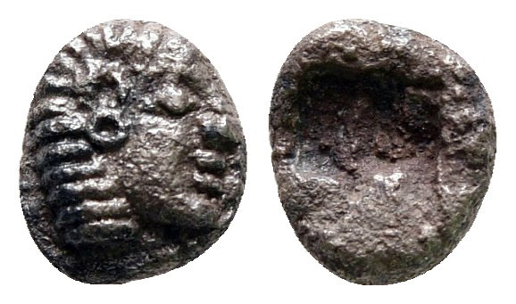 Ionia. Kolophon circa 530-500 BC. 
Hemiobol AR

7 mm, 0,38 g



Very Fine