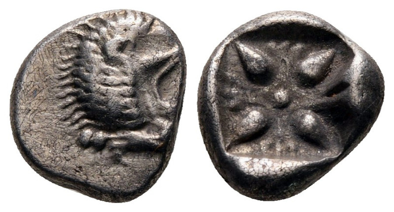 Ionia. Miletos circa 525-475 BC. 
Diobol AR

9 mm, 1,11 g



Very Fine