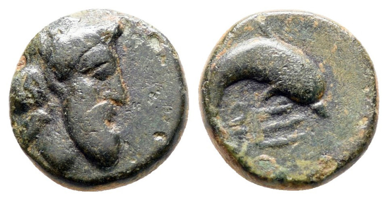 Caria. Myndos circa 386-300 BC. 
Bronze Æ

10 mm, 1,07 g



Very Fine