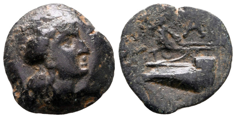 Phoenicia. Arados circa 241-167 BC. 
Bronze Æ

17 mm, 2,52 g



Very Fine...